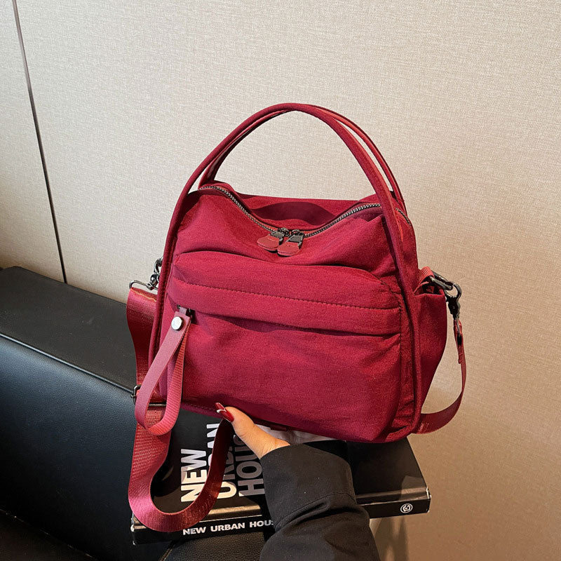 Lightweight Oxford Crossbody Bag for Women