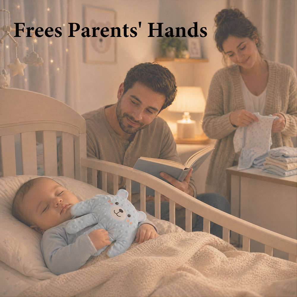 👶Smart Baby Soothing Palm - Smart Patting & Hugging Toy