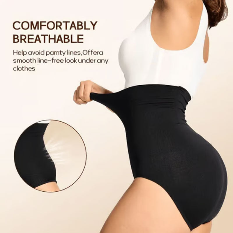 🔥High waist with shapewear and tummy contro