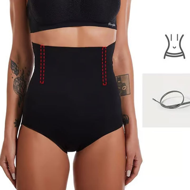 🔥High waist with shapewear and tummy contro
