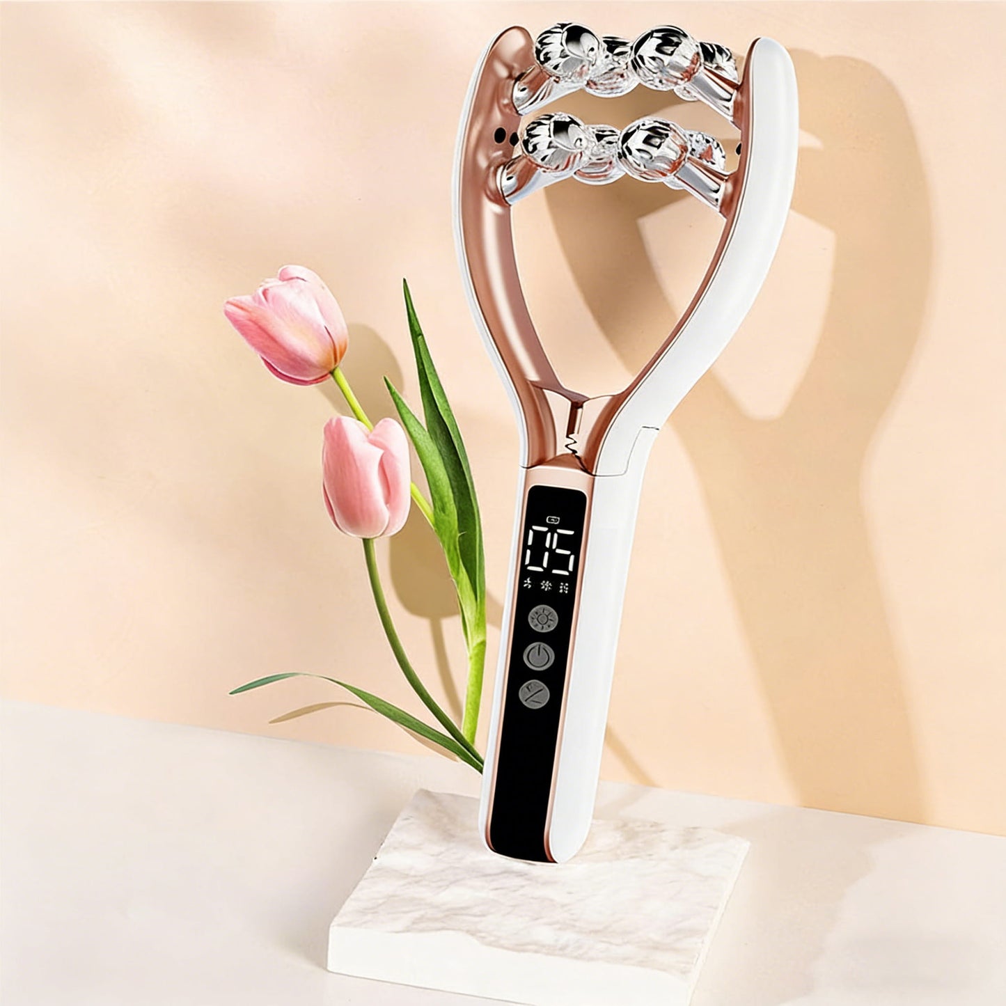 💃🏼EMS Microcurrent V-Face Lifting Roller Massager