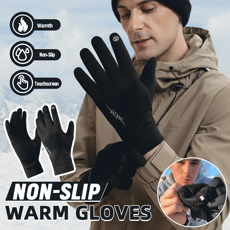🔥Winter Bestseller🔥 Anti-Slip Touchscreen Gloves