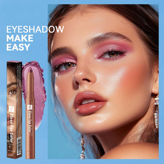 Eyeshadow pencil applies smoothly and naturally