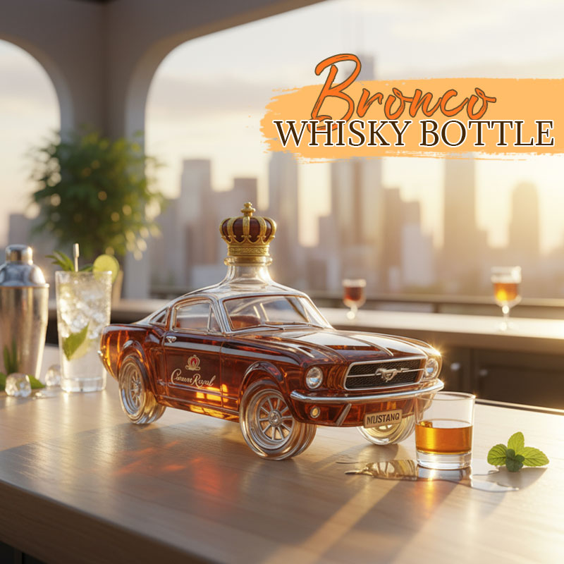 Mustang Whiskey Bottle 🥃