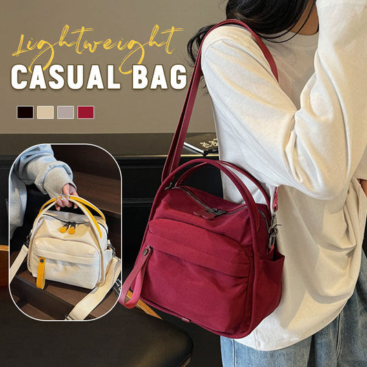 Lightweight Oxford Crossbody Bag for Women