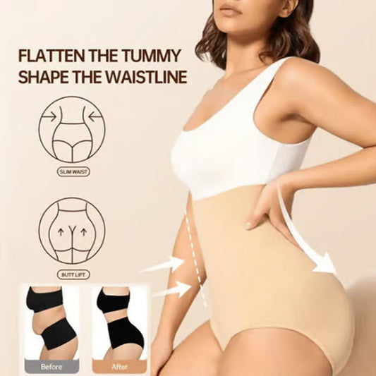 🔥High waist with shapewear and tummy contro