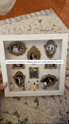 ✨DIY Mini Museum Silhouette Box – Celebrate your unique memories in style 💖