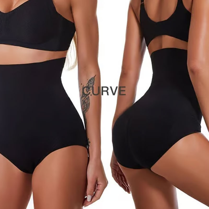 🔥High waist with shapewear and tummy contro