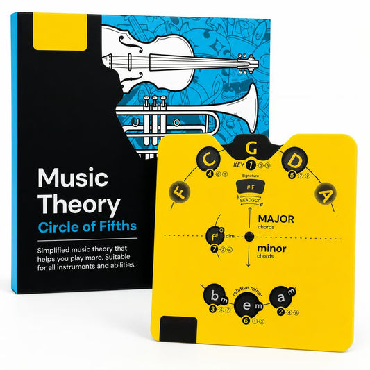 🔥Last day of the 50% discount – "Circle of Fifths" set with music theory wheels | A practical guide to chords, keys, and songwriting for musicians🎹🎸💕
