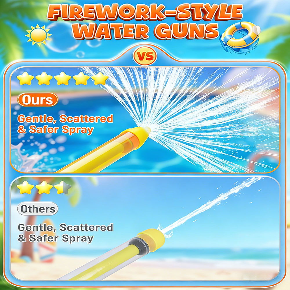 🌊Fireworks Water Gun for Kids Adults