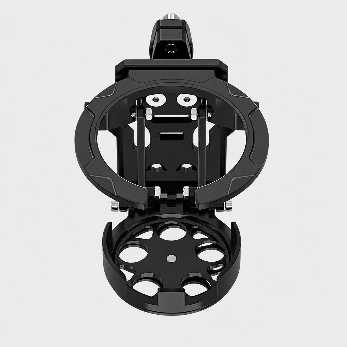 Collapsible bicycle bottle holder