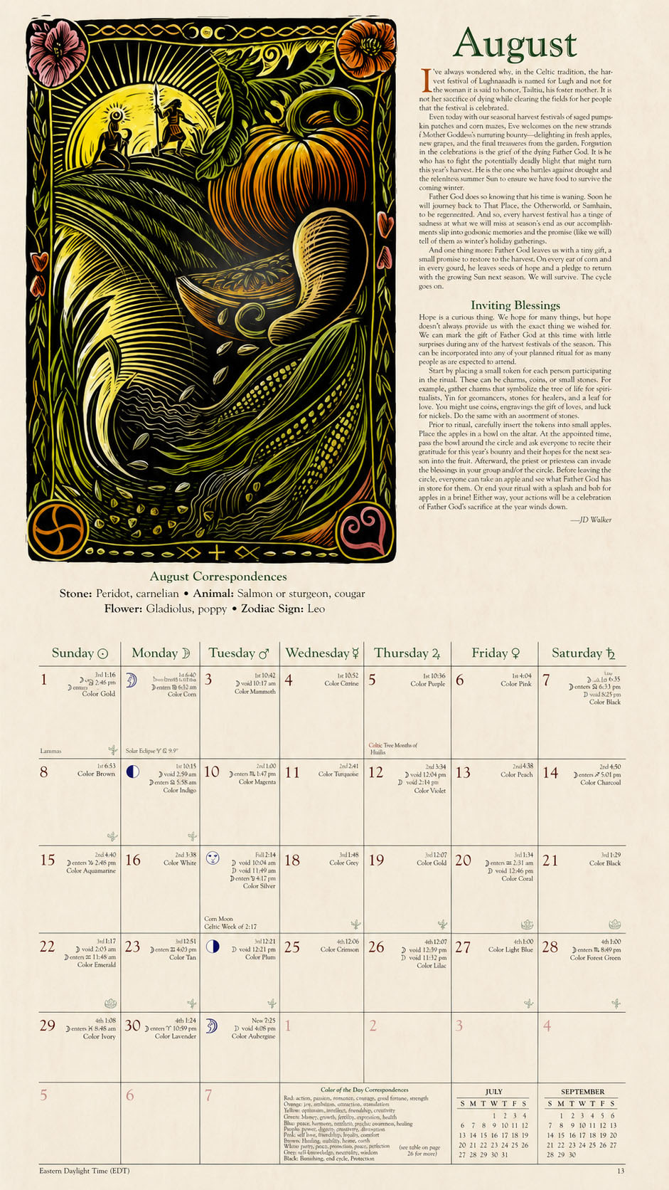 🕯️Llewellyn's 2027 Witches' Calendar – Premium Wall Calendar & Witchy Gift
