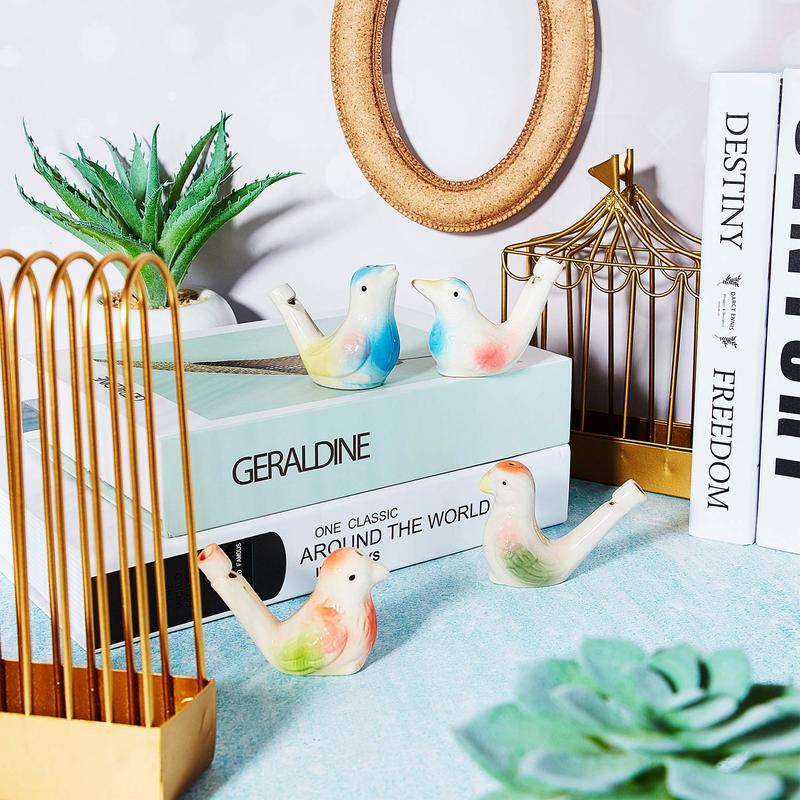 ⏰Last 4 hours Sale: Save 50%-🔥4 Pcs Ceramic Water Bird Whistles