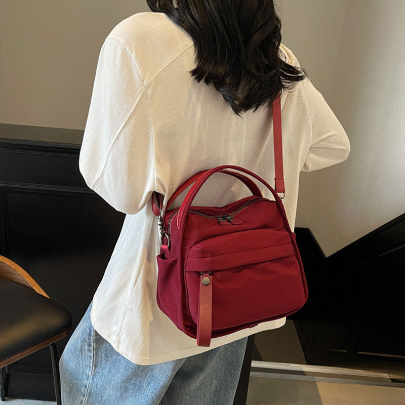 Lightweight Oxford Crossbody Bag for Women