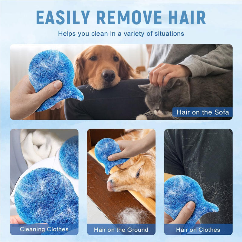 🌟🧤 Lint and hair catcher for washing machines – 360° collection pad for pets and lint!✨🧼