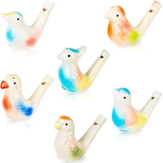 ⏰Last 4 hours Sale: Save 50%-🔥4 Pcs Ceramic Water Bird Whistles