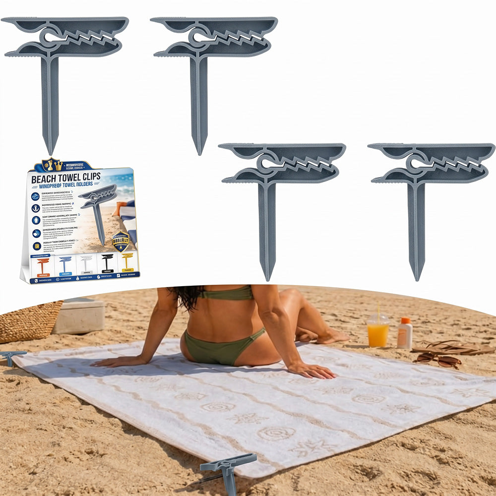 2026 Windproof Beach Towel Clamps