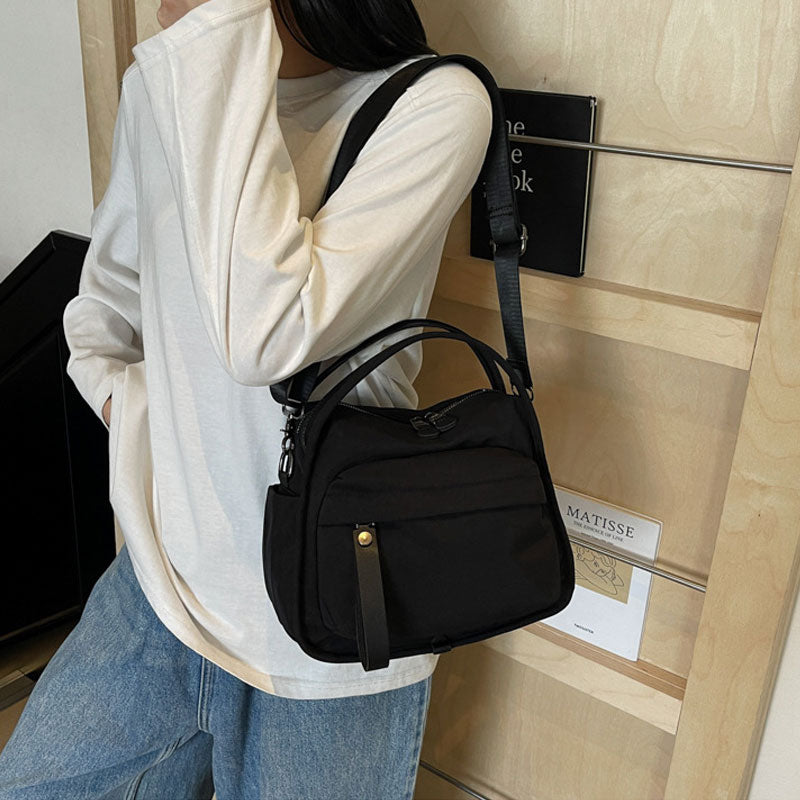 Lightweight Oxford Crossbody Bag for Women