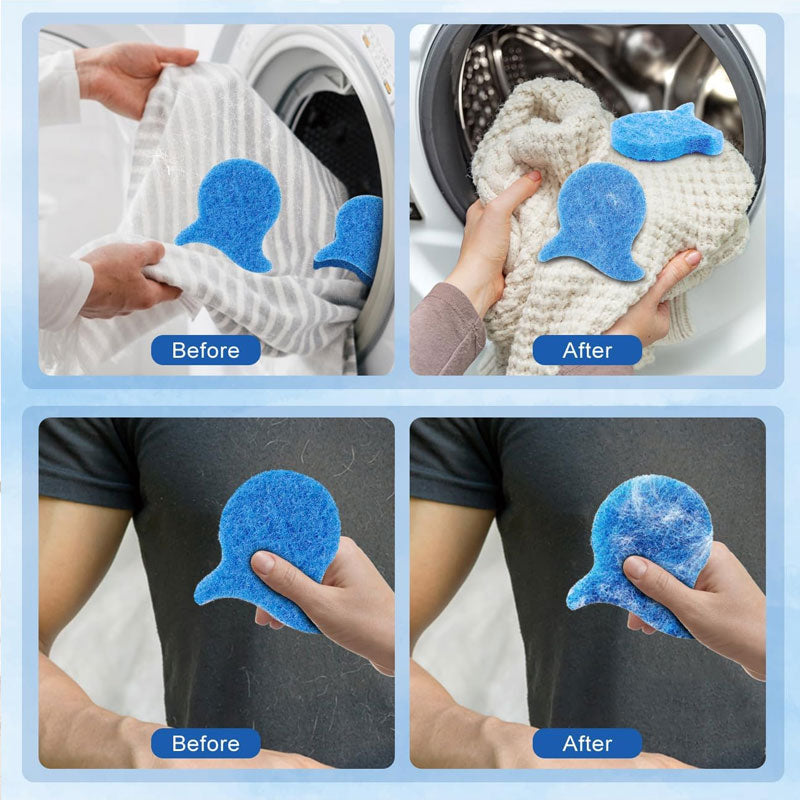 🌟🧤 Lint and hair catcher for washing machines – 360° collection pad for pets and lint!✨🧼