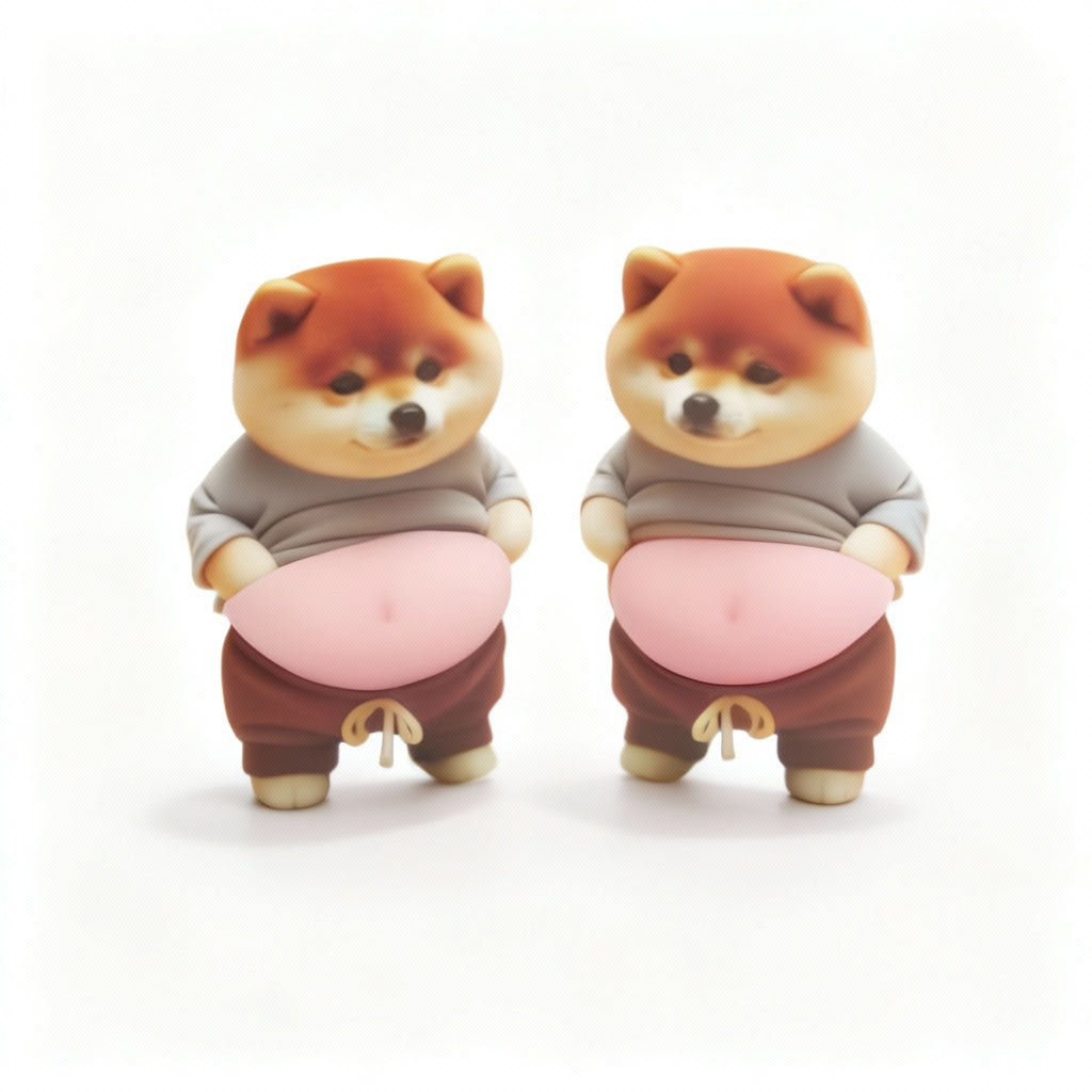 🐶Cute silicone dog toy for shock protection and stress relief