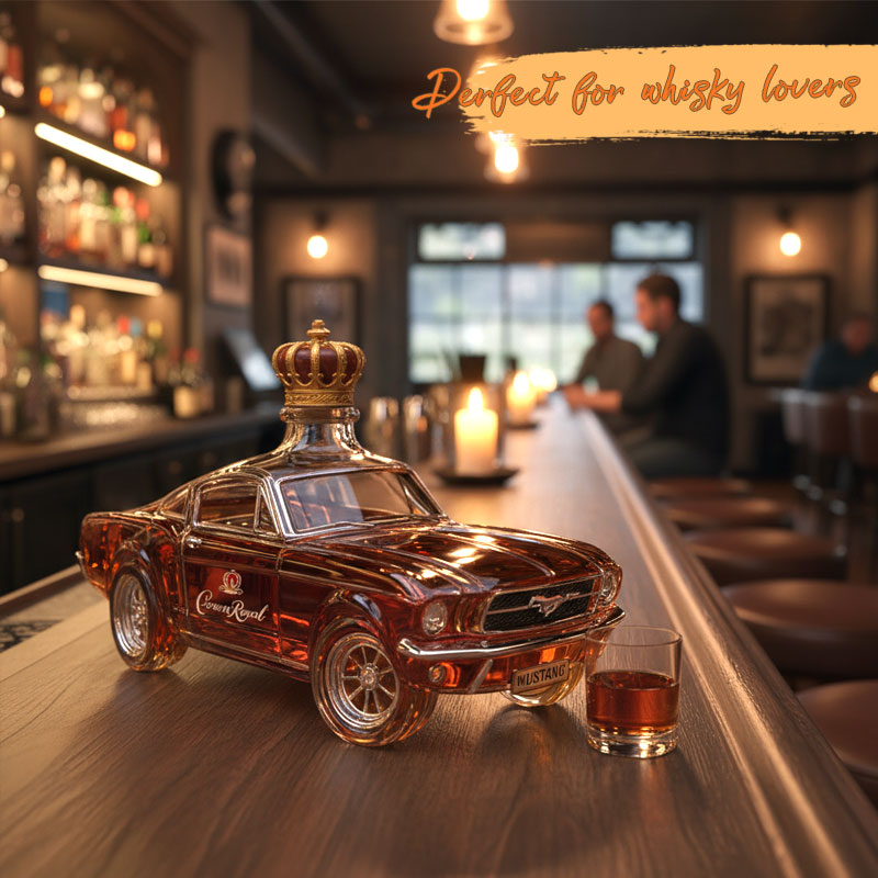 Mustang Whiskey Bottle 🥃