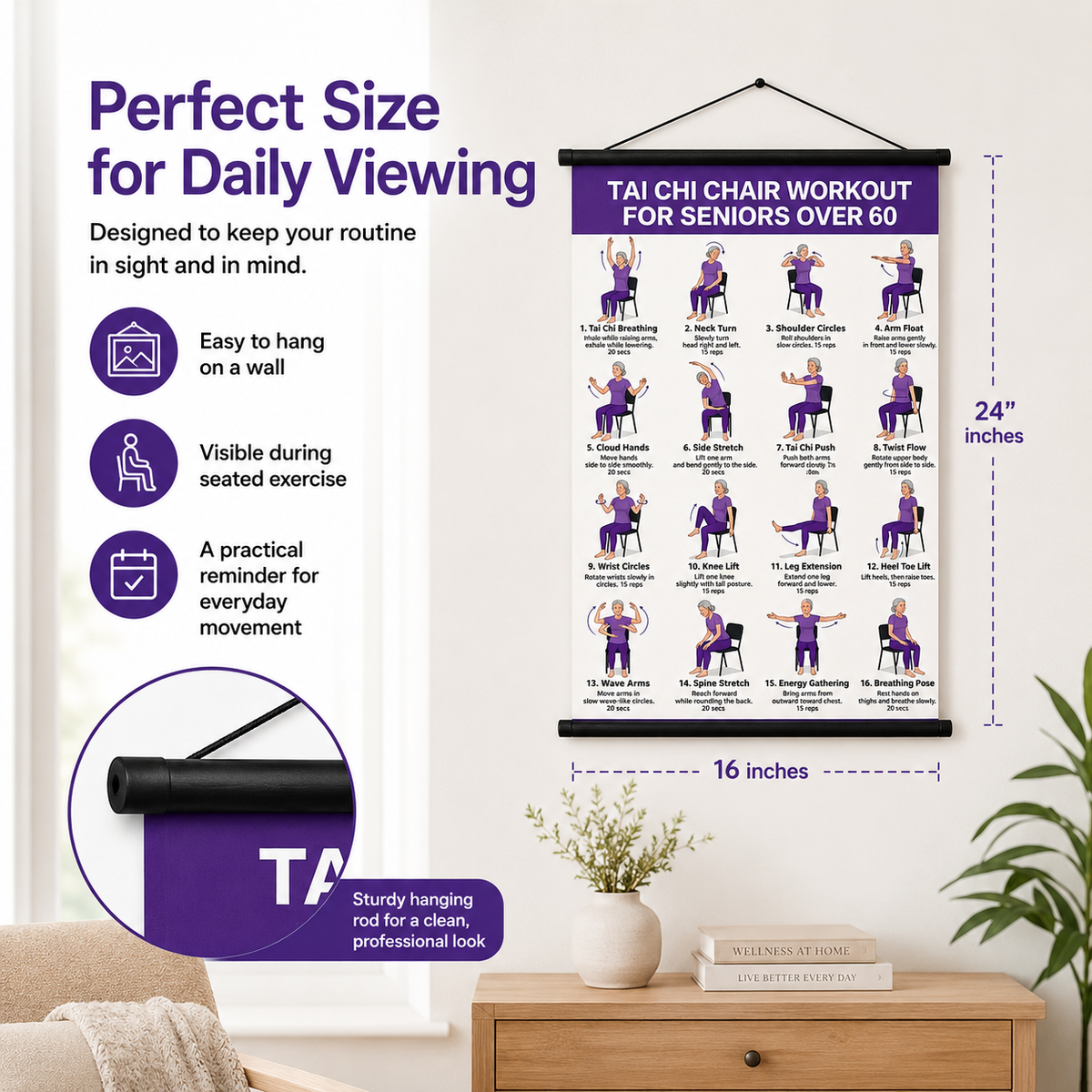 🔥 Chair Exercise Charts for Seniors