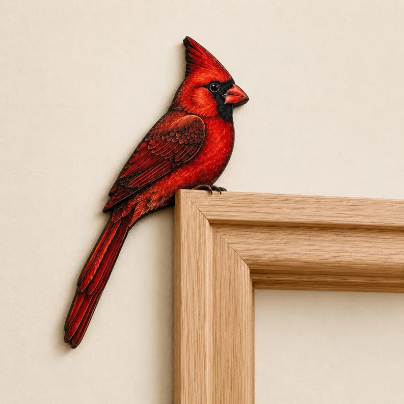 ⏰LAST DAY 50% OFF 🐦🌿 3D Woodland Bird Door Topper | Nature-Inspired Door Frame Decor For Cozy Homes