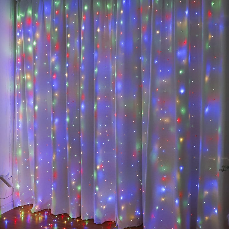 🎁Enjoy 49% off during the Christmas sale!🎅LED light string, USB-powered LED light curtain for gift wrapping