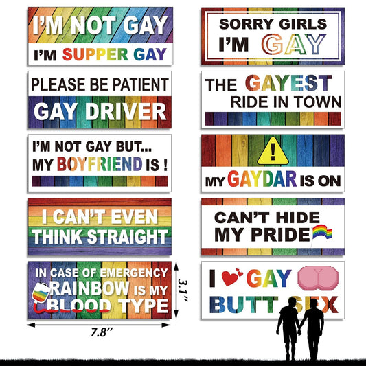 Special Offer: 49% off 🔥 10 bumper stickers