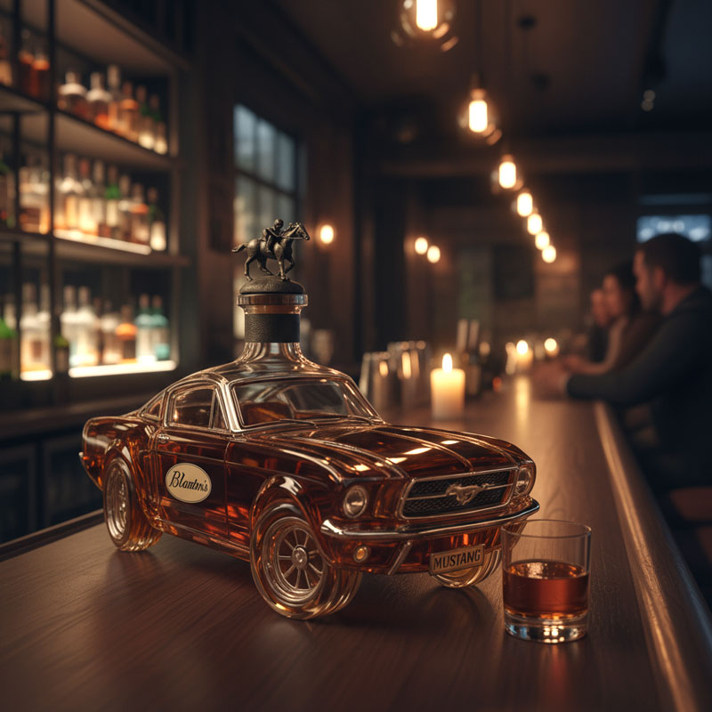 Mustang Whiskey Bottle 🥃