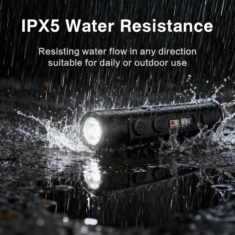 💡Pocket Rechargeable Flashlight EDC Flashlight, Mini Keychain Light