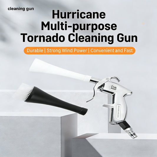 Tornado Cleaning Gun-2-in-1 Air Blaster Gun with Brush