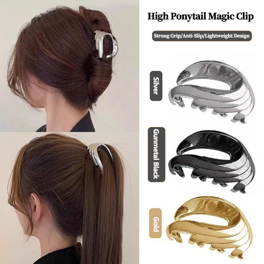 ✨ "High Ponytail Magic Clip"-2026 New High-End High Ponytail Clip | Shark Hair Clip