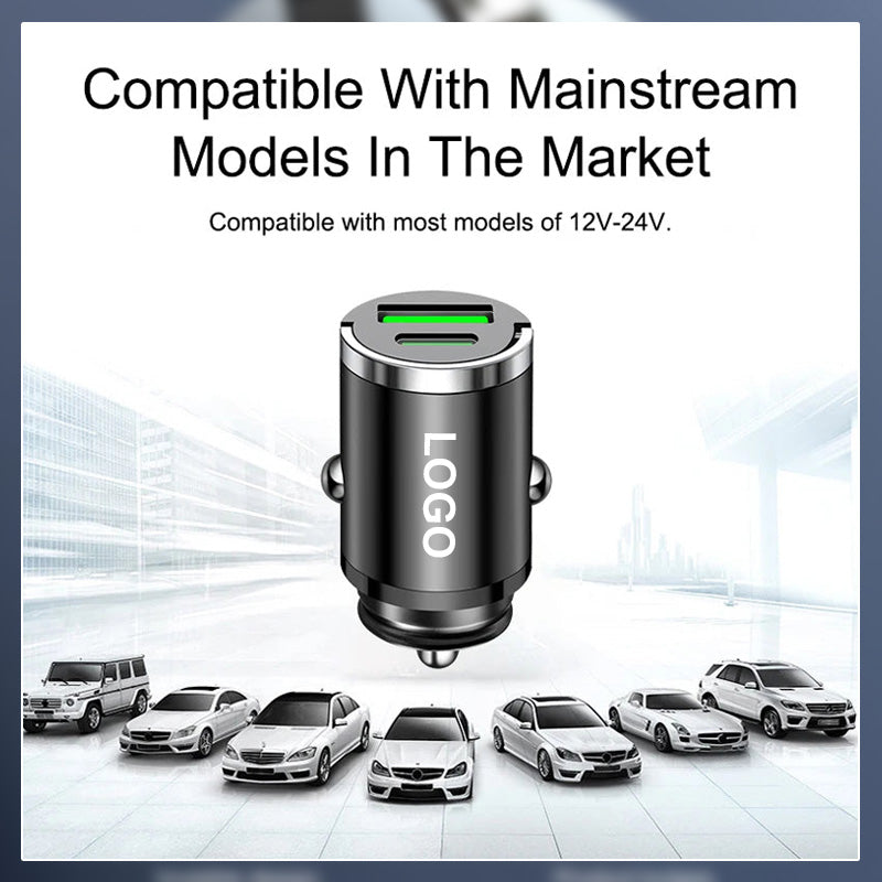 Mini invisible car charger