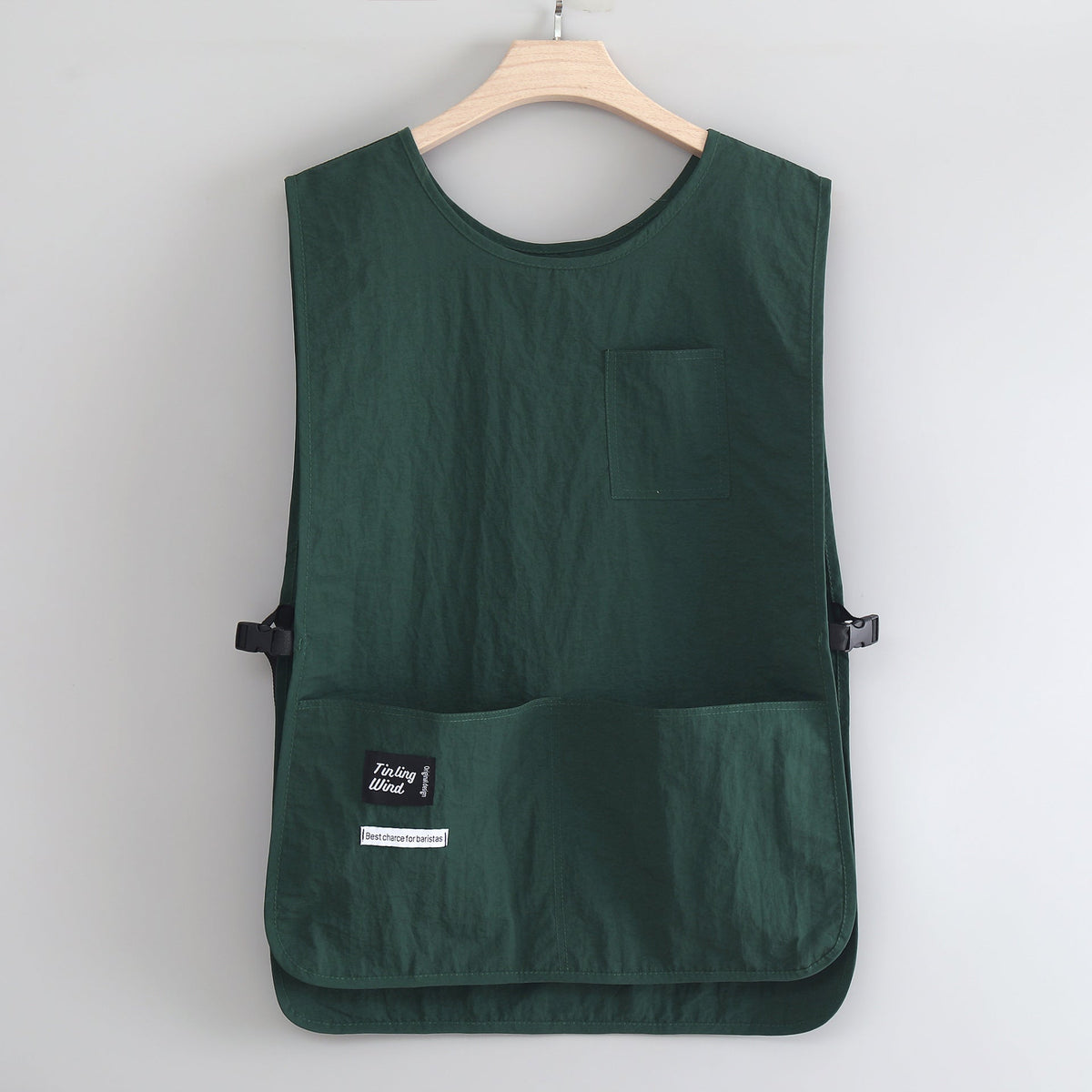 Adjustable Waterproof & Oil-Proof Apron Vest – Versatile Workwear for Kitchen, Coffee Shop & Salon