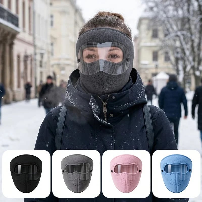 ✨Thermal Ear Protection Winter Face Mask with Protective Eye Shield