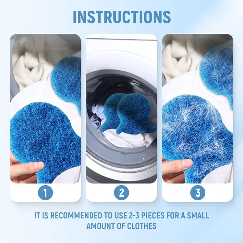 🌟🧤 Lint and hair catcher for washing machines – 360° collection pad for pets and lint!✨🧼