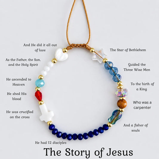 ✝️🙏There's a story behind the handmade "Jesus bracelet"