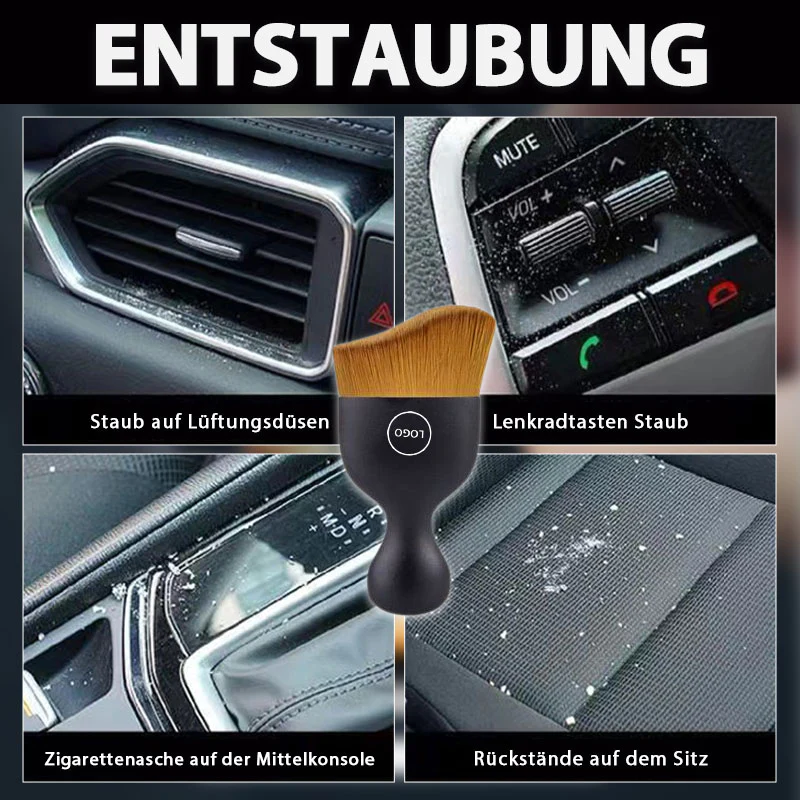 🎄2024 Christmas Season Promotion🎄Car Interior Dust Sweeping Soft Brush