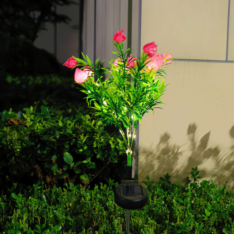 🌸Solar Flower Stake Lights - Waterproof Garden Decor