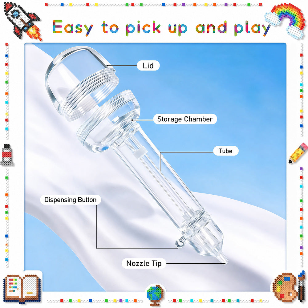 🔥2.6mm Fuse Beads Pen - Smooth and Faster Crafting