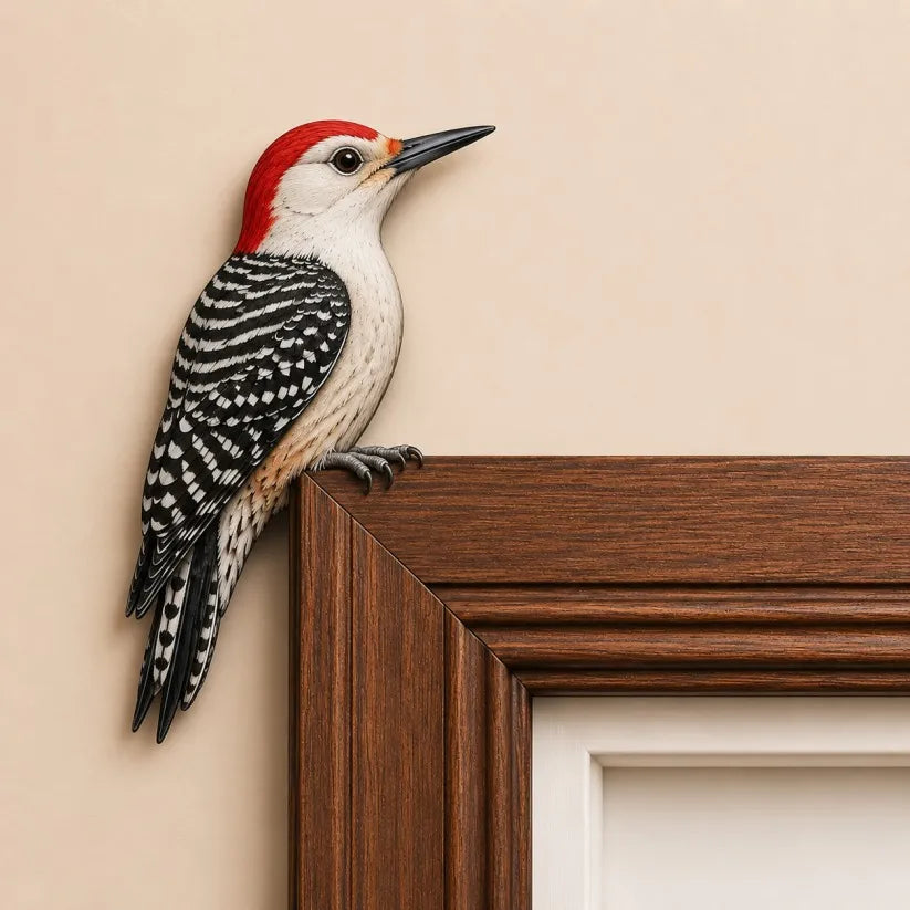 ⏰LAST DAY 50% OFF 🐦🌿 3D Woodland Bird Door Topper | Nature-Inspired Door Frame Decor For Cozy Homes