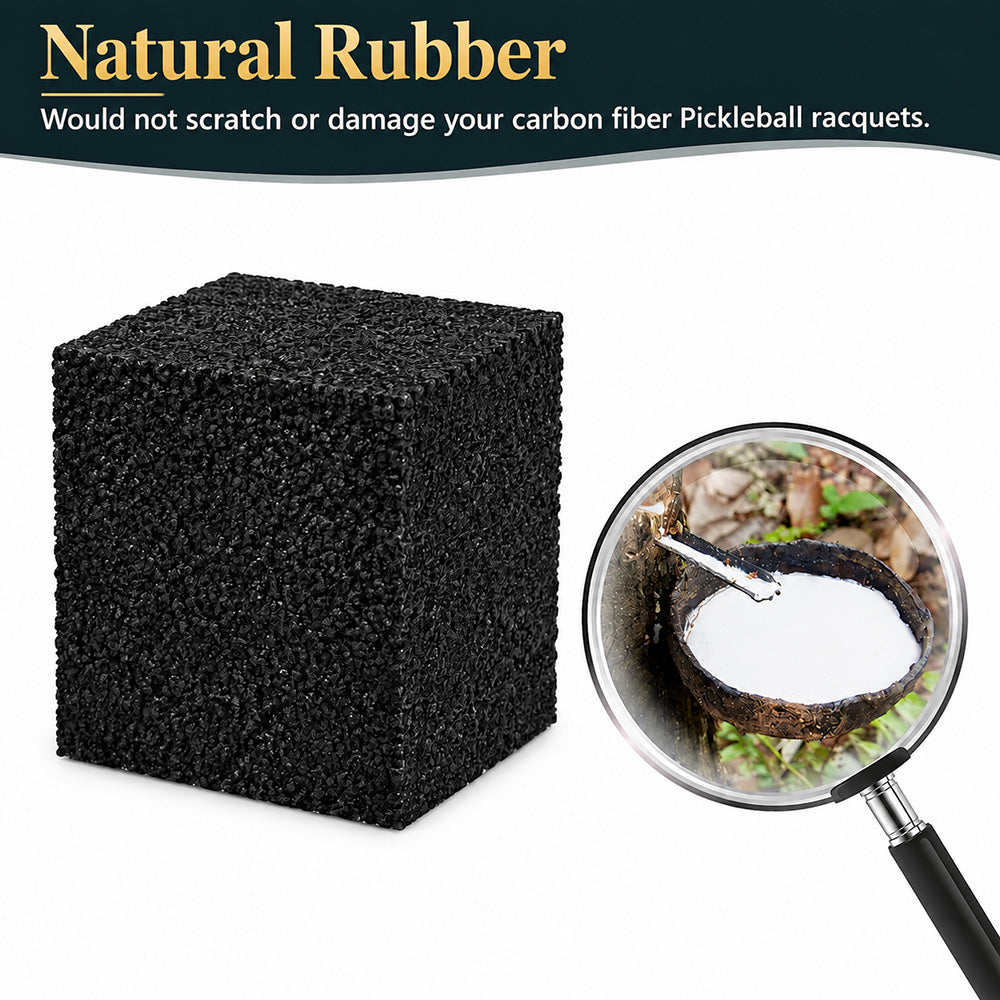 🏓Pickleball Paddle Eraser - Carbon Cleaner, Non-Abrasive Dirt & Sweat Remover Block