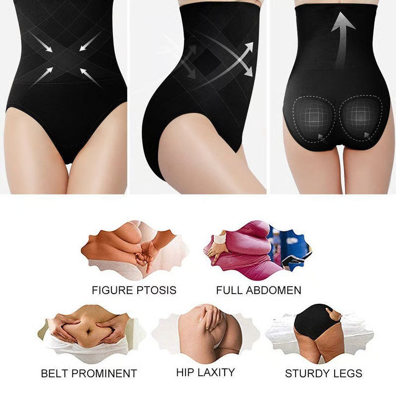 🔥High waist with shapewear and tummy contro