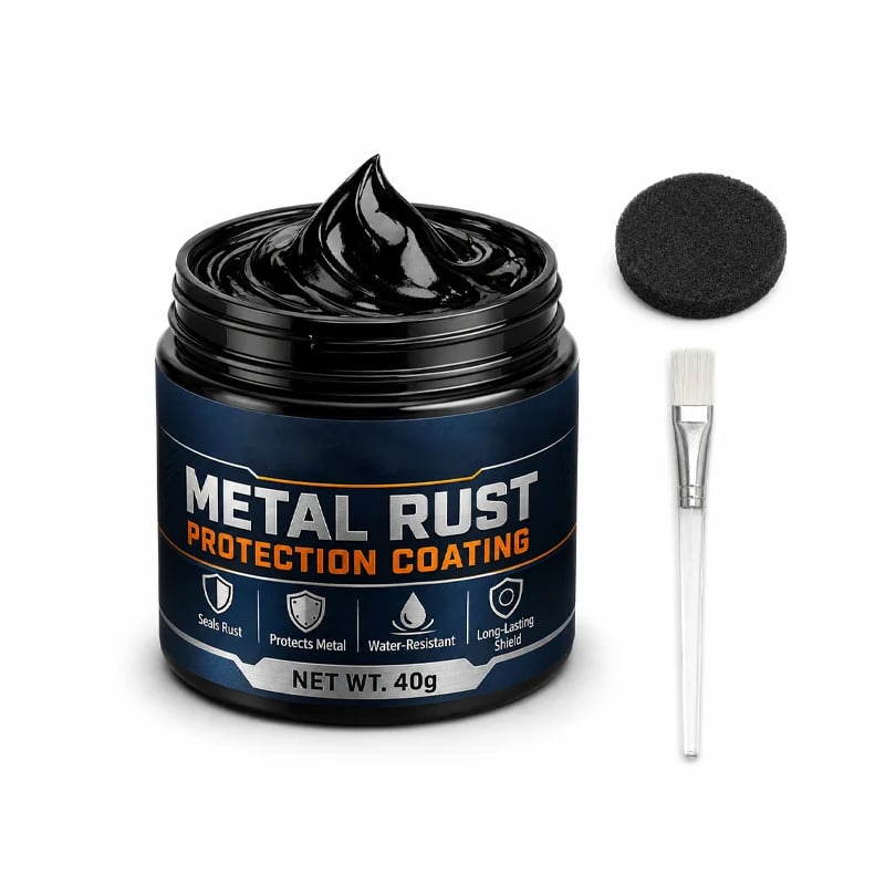 🥳2026 HOT SALE🥳💞50K+ SOLD!🔧🏠 49% OFF! Metal Rust Protection Black Repair Paste – Restores rusty gates, railings & tools. Forms protective coating – no need to replace! 🛡️✨