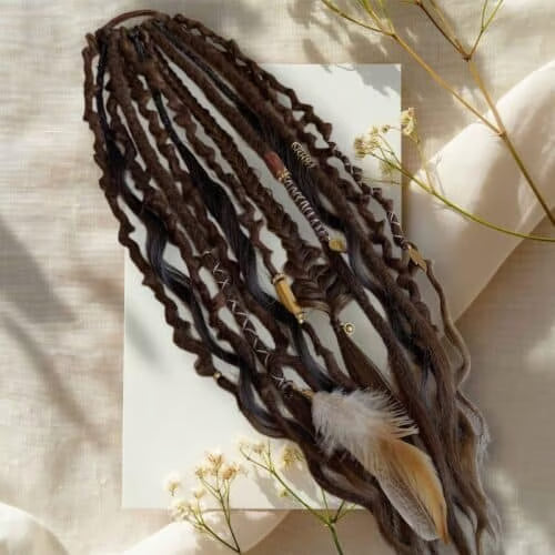 💖Last day: 49% off! 👩🏼‍🦱Instant boho ponytail