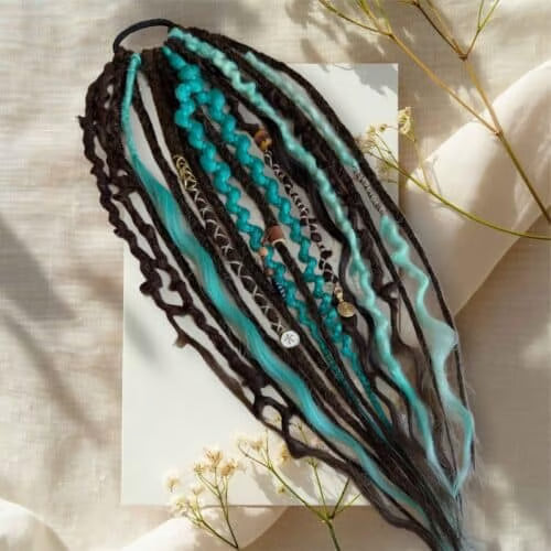 💖Last day: 49% off! 👩🏼‍🦱Instant boho ponytail