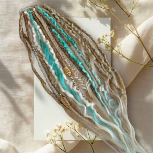 💖Last day: 49% off! 👩🏼‍🦱Instant boho ponytail