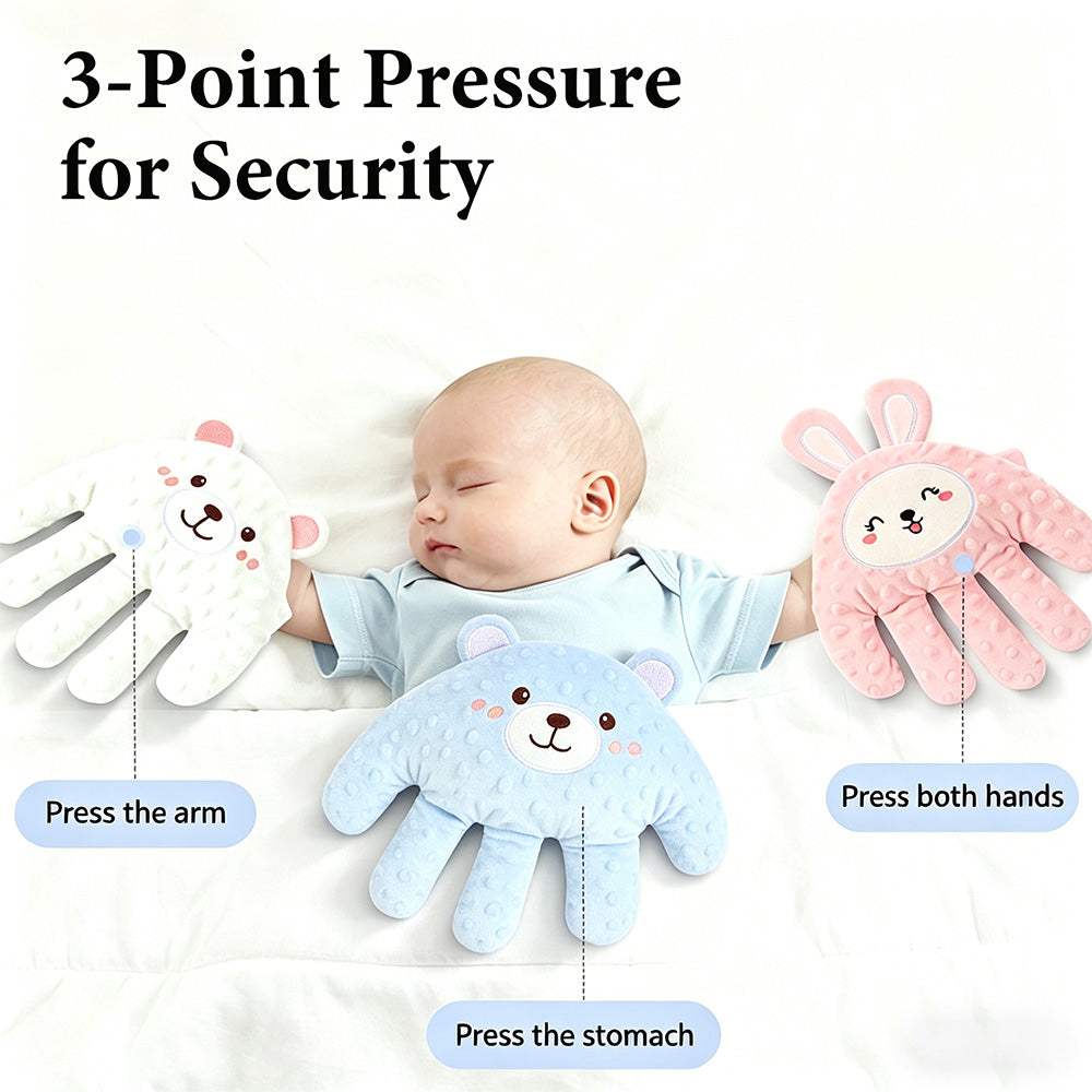 👶Smart Baby Soothing Palm - Smart Patting & Hugging Toy