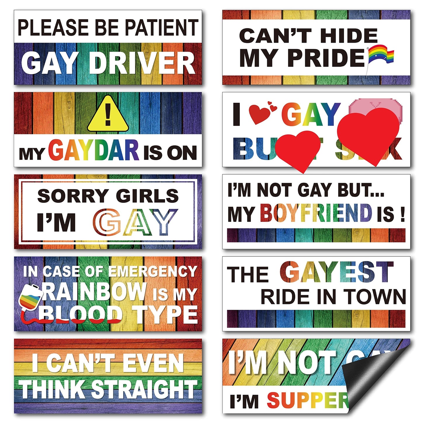Special Offer: 49% off 🔥 10 bumper stickers